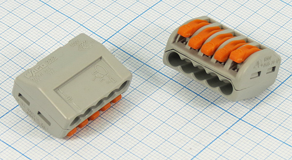 клемма соед каб\5C\32А400В\2,5-0,08x4мм2Cu\WAGO