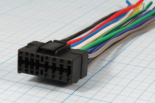 16 пиновый разъем магнитолы