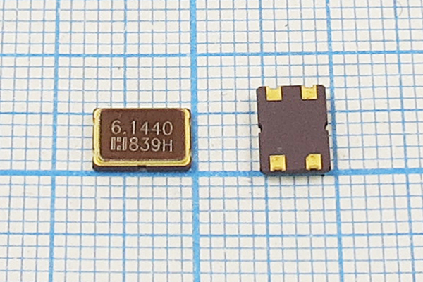 6144 \SMD07050C4\12\ 10\ 30/-40~85C\KC7\1Г (6.1440