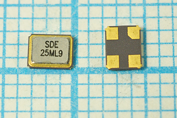 25000 \SMD03225C4\ 9\ 10\ 30/-40~85C\SMD0302\1Г