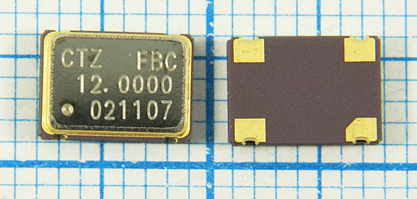 гк 12000 \\SMD07050C4\CM\3,3В\CSX-750FBC\CITIZEN