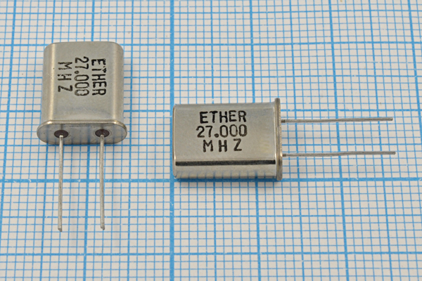 27000 \HC49U\16\ 30\\\1Г (ETHER)