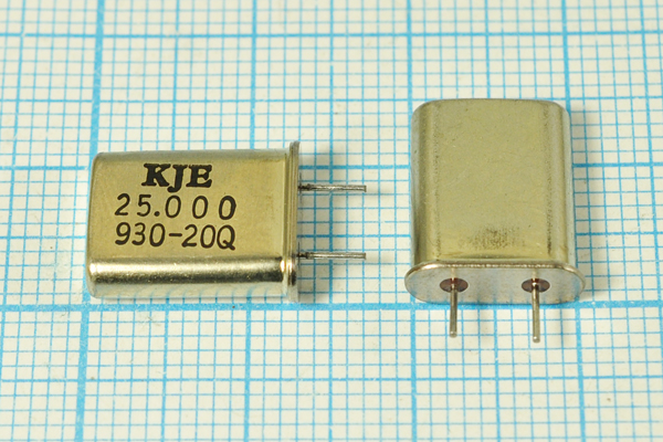 25000 \HC49U\S\\\\1Г 4мм (KJE 25.000)