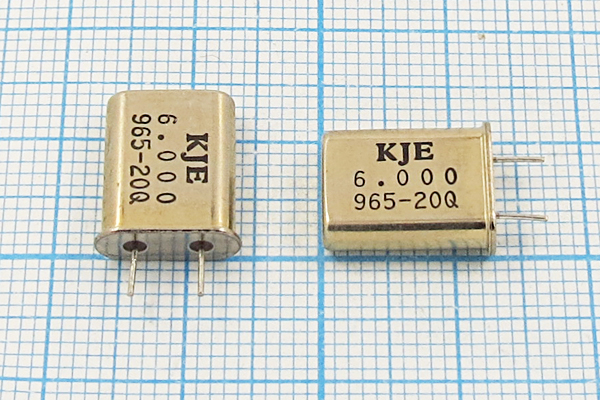 6000 \HC49U\16\ 20\ 50/-40~85C\\1Г 4мм (KJE)