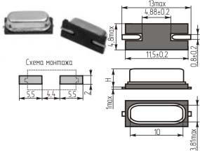 20000 \SMD49S4\32\ 30\ 30/-20~70C\49S-SMD\1Г