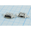 гн microUSB \B\7C2отв\плат\угл\SMD\microUSBB7SD2