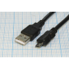 шнур шт USB A-шт micro B 5P\1,8м\Ni/пл\RE18-1164-2