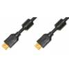 шнур шт HDMI-шт HDMI\30м\Au/пл\чер\фильтр\5-818-30